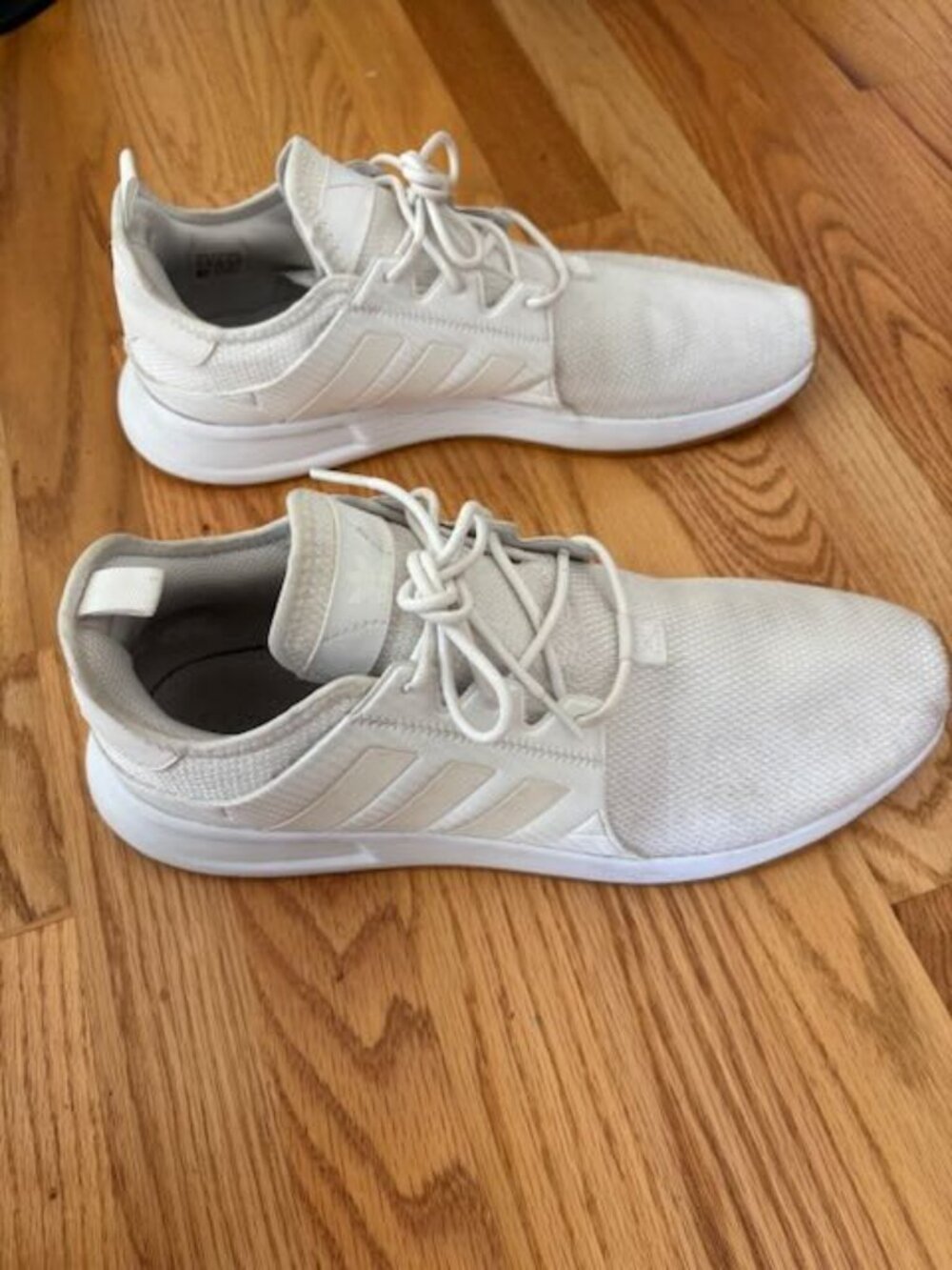 adidas X_PLR "White Gum" Cloud White Sneakers - Men's Size 13 - Picture 5 of 9